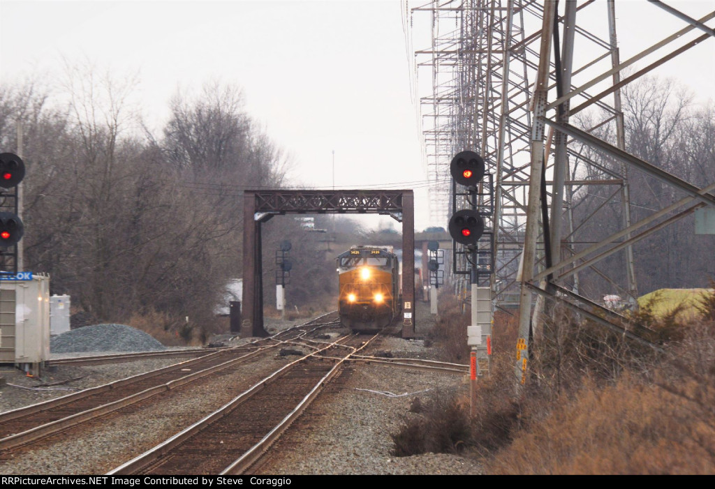 CSX 3426 Under the Bridge